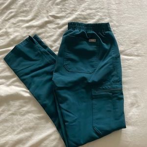 FIGS Caribbean blue scrub pants